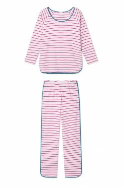 LAKE Pima Long-Long Set In Ruby Women