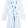 Women Schumacher X LAKE Pima Robe In Cobalt
