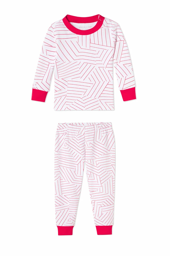 Schumacher X LAKE Baby Long-Long Set In Red Kids