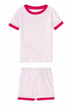 Schumacher X LAKE Kids Shorts Set In Red