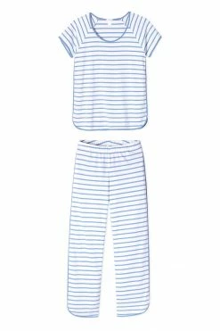 LAKE Women Pima Short-Long Set In Bistro