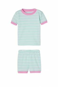 LAKE Baby Shorts Set In Spritz Kids