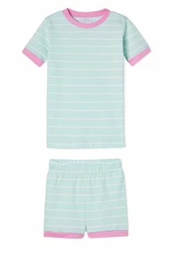 LAKE Kids Shorts Set In Spritz