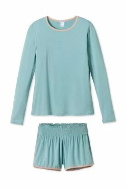 LAKE Women DreamKnit Vintage Long-Short Set In Terrain