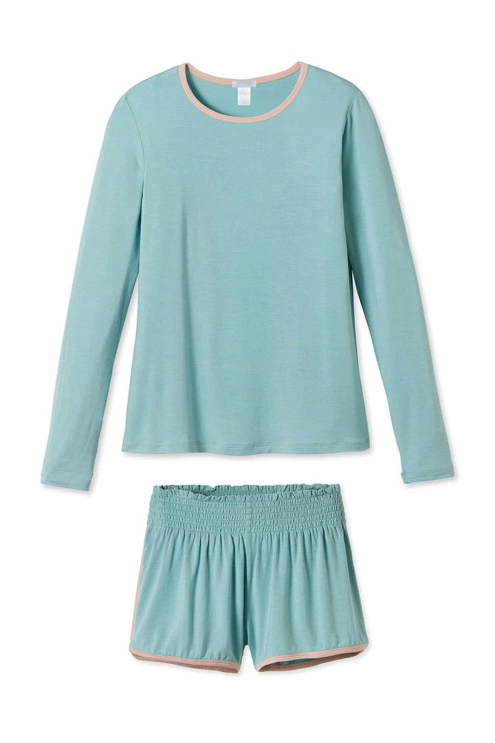 LAKE Women DreamKnit Vintage Long-Short Set In Terrain