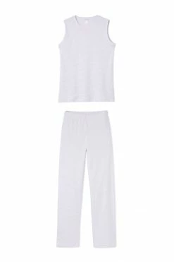 LAKE Pima Tank-Long Weekend Set In Wisteria Women